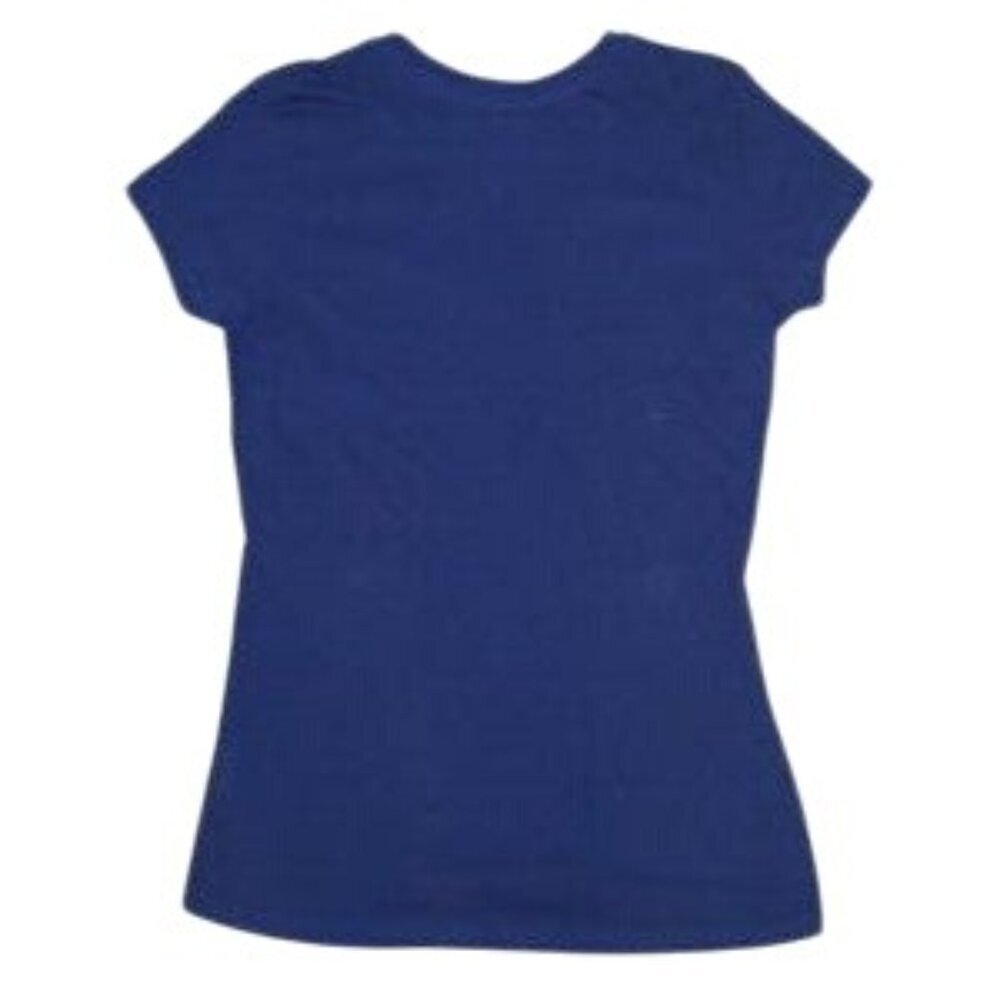 True Religion Navy Rhinestone Crewneck T-shirt - Picture 3 of 6